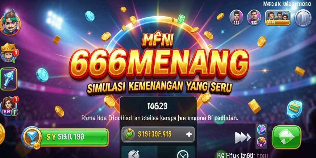 Tampilan menakjubkan dari gameplay 666MENANG yang menarik.