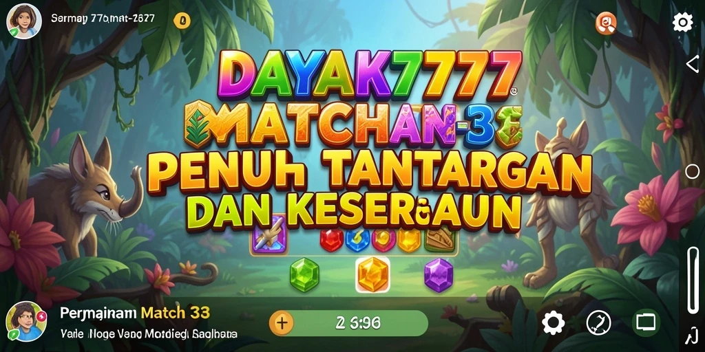Gameplay seru dan penuh warna dalam DAYAK777.