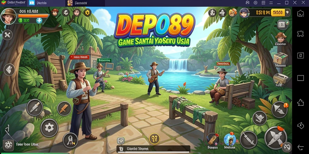 Screenshot gameplay DEPO89 yang menunjukkan keseruan bermain.