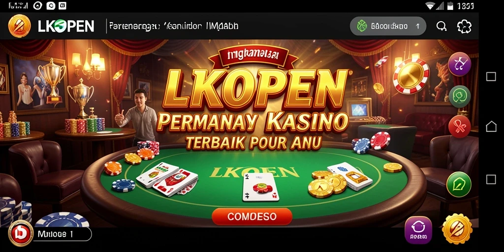 Tampilan gameplay LKOPEN yang mendebarkan dan interaktif.